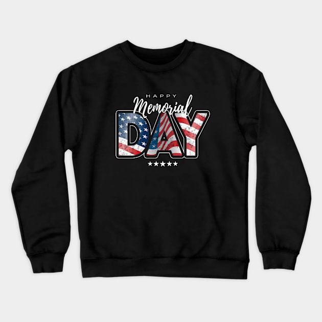 Memorial Day Crewneck Sweatshirt by osaya